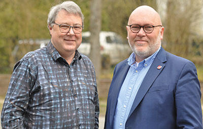 Dr. Stefan Krüger und Martin Schmedtje