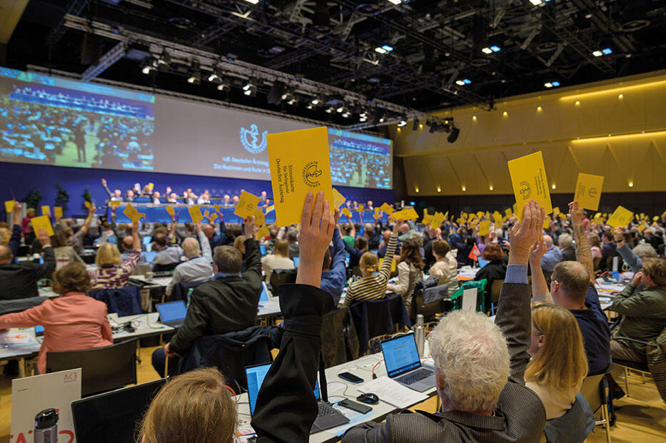 128 Deutscher Ärztetag: Abstimmung der Resolution