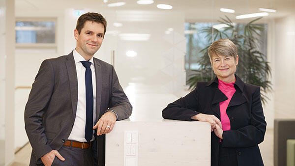 Dr. Gisa Andresen und Yannek Drees