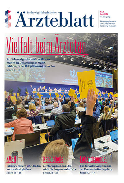 Schleswig-Holsteinisches Ärzteblatt 6 2024