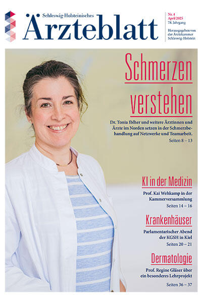 Schleswig-Holsteinisches Ärzteblatt 4 2025