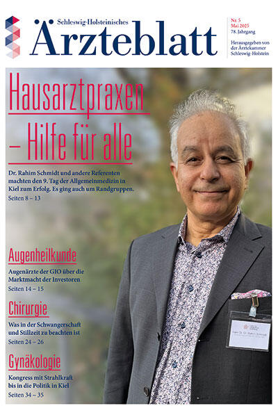 Schleswig-Holsteinisches Ärzteblatt 5 2025