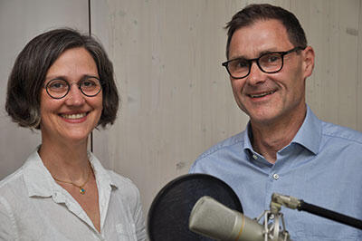 Anne Schluck und Sören Schmidt-Bodenstein im Podcast-Interview