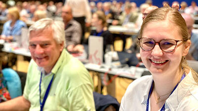 Franziska Fick und Dr. Norbert Jäger