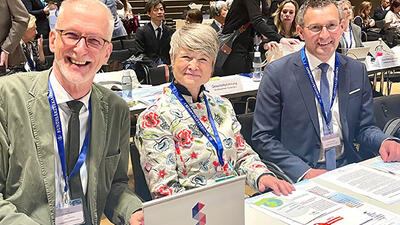 Dr. Carsten Leffmann, Dr. Gisa Andresen und Karsten Brandstetter