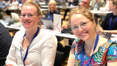 Hannah Teipel und Marieke Reichel